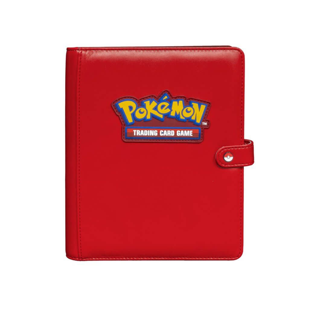 Pokemon - Portfolio - Premium Red Snap Binder
