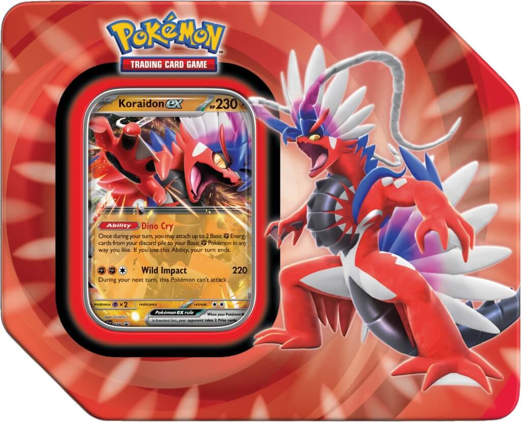 Pokemon TCG Paldea Legends Tin