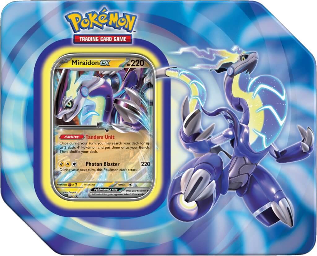 Pokemon TCG Paldea Legends Tin