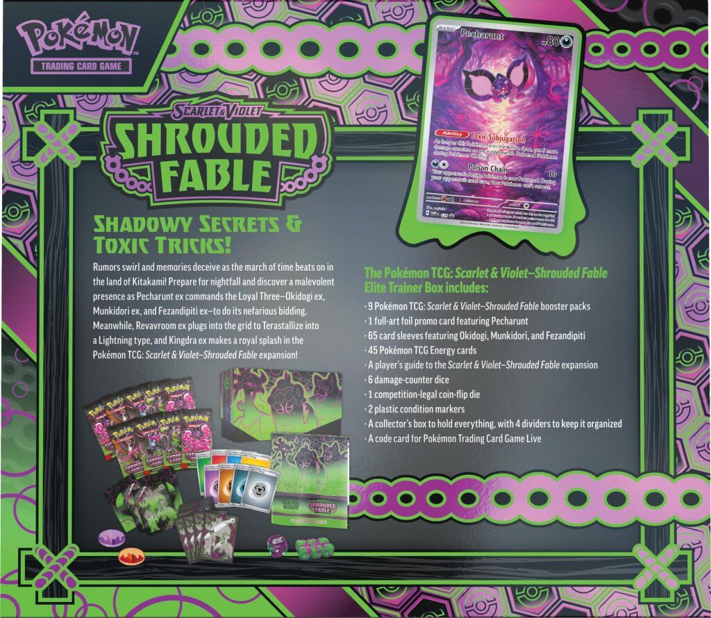 Pokemon TCG Shrouded Fable Elite Trainer Box