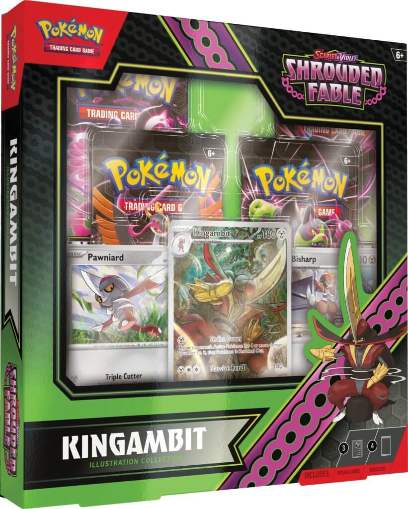 Pokemon TCG Shrouded Fable Kingambit Illustration Collection