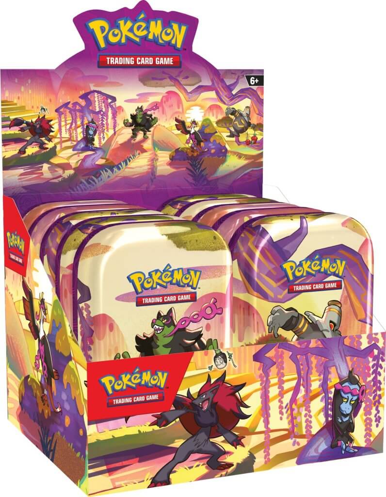 Pokemon TCG Shrouded Fable Mini Tin Display Case