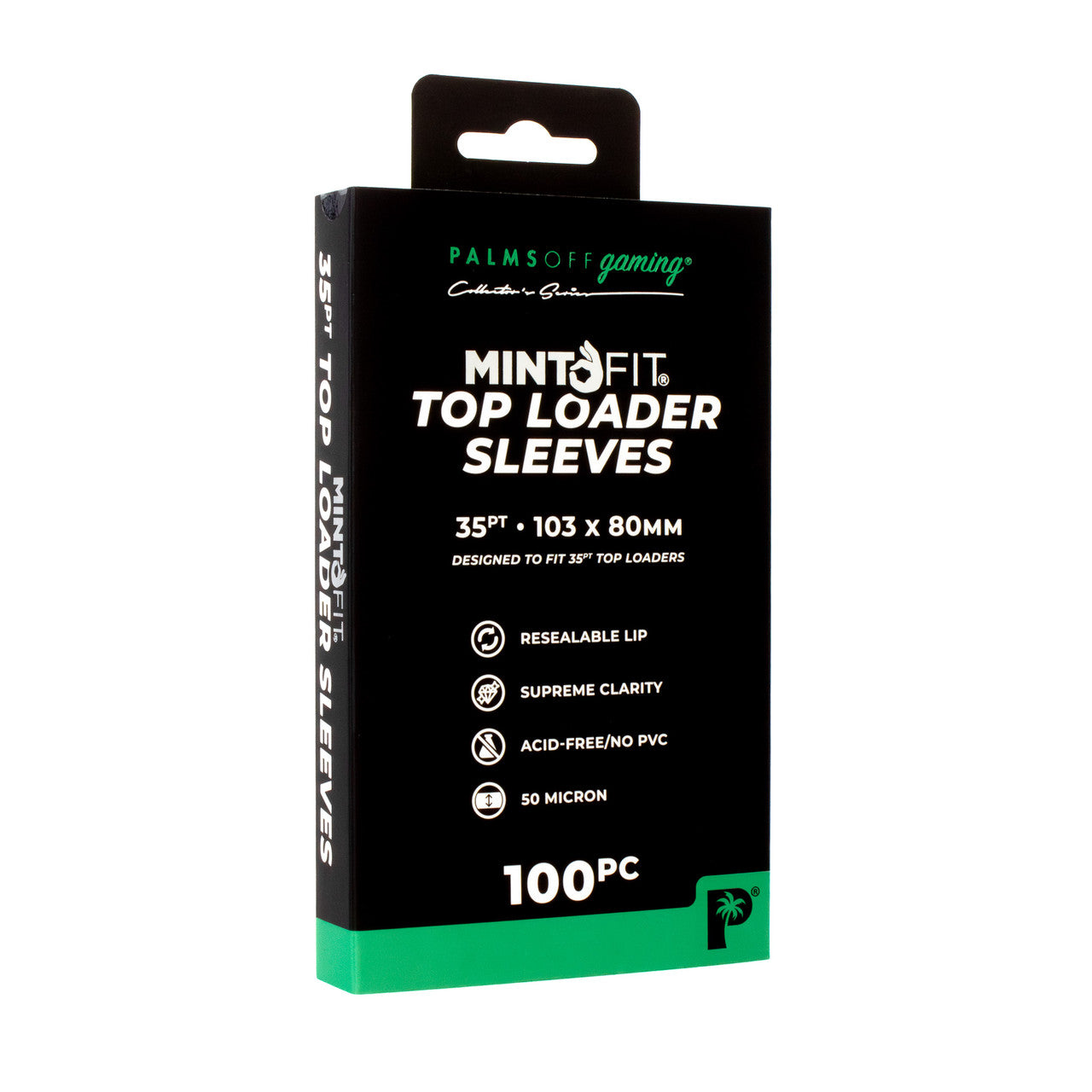 MintFit Top Loader Sleeves - 35pt - 100pc