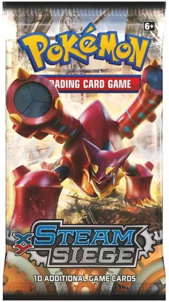 Pokemon TCG Steam Siege Booster Pack Pokemon TCG Steam Siege Booster Pack