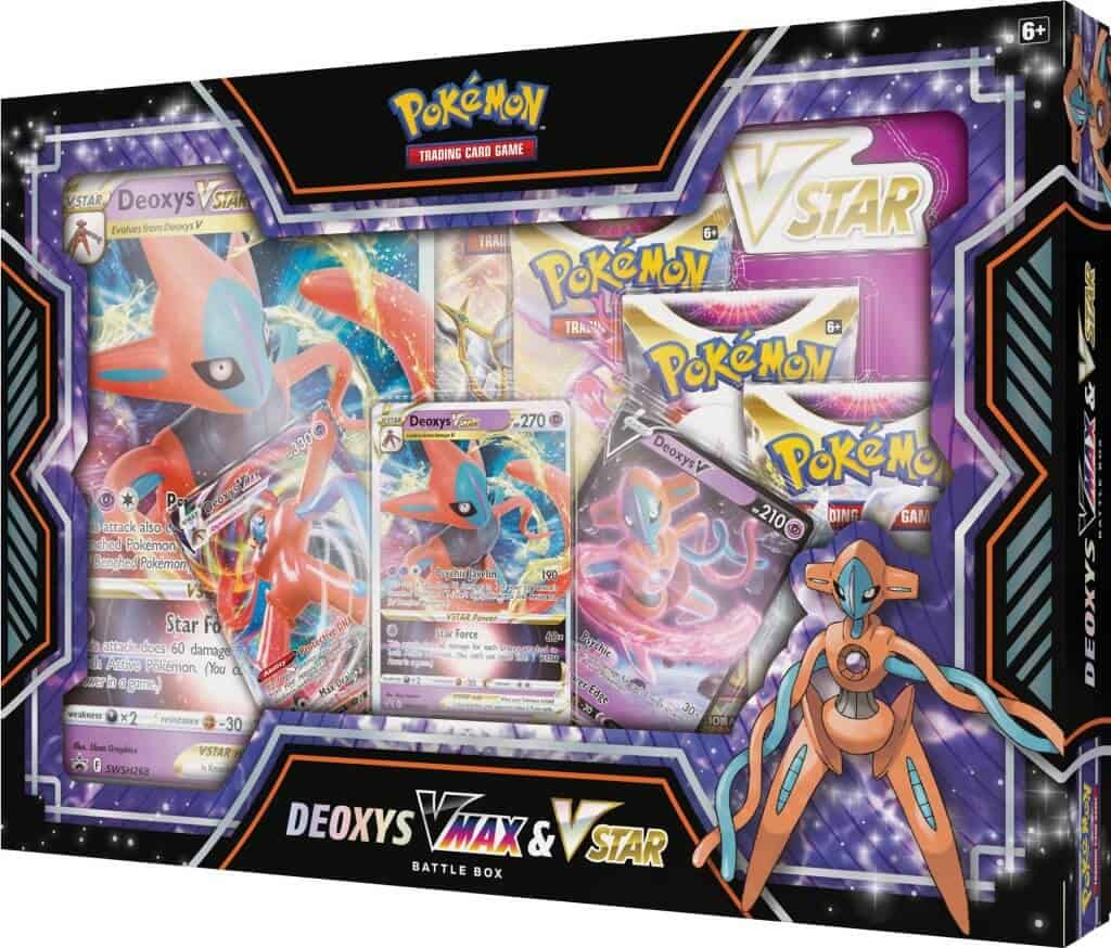 Pokemon TCG Deoxys/Zeraora VMAX & VSTAR Battle Box