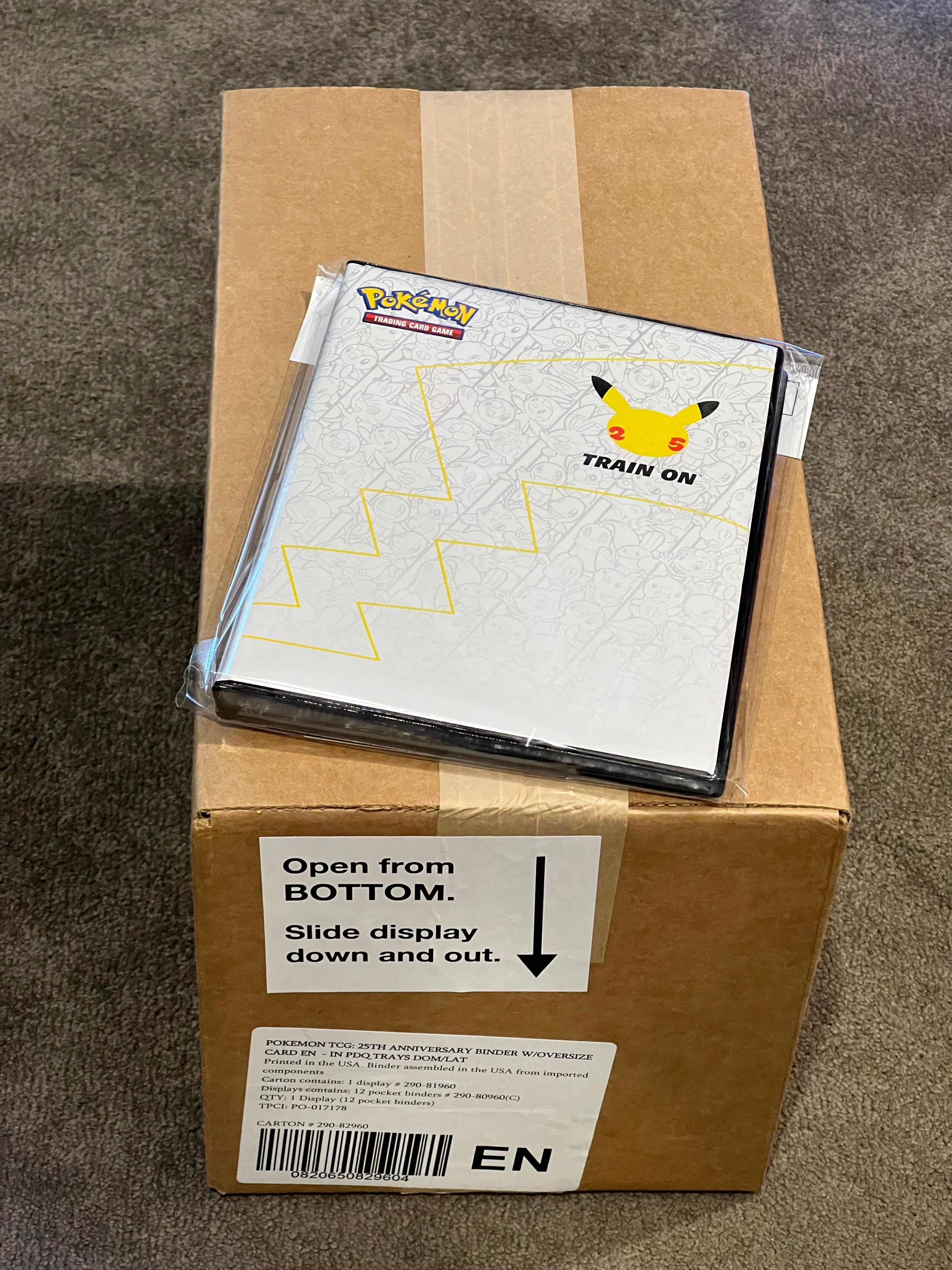 SEALED CASE] 12 x First Partner Collector's Binders (Fits Jumbo/Overs