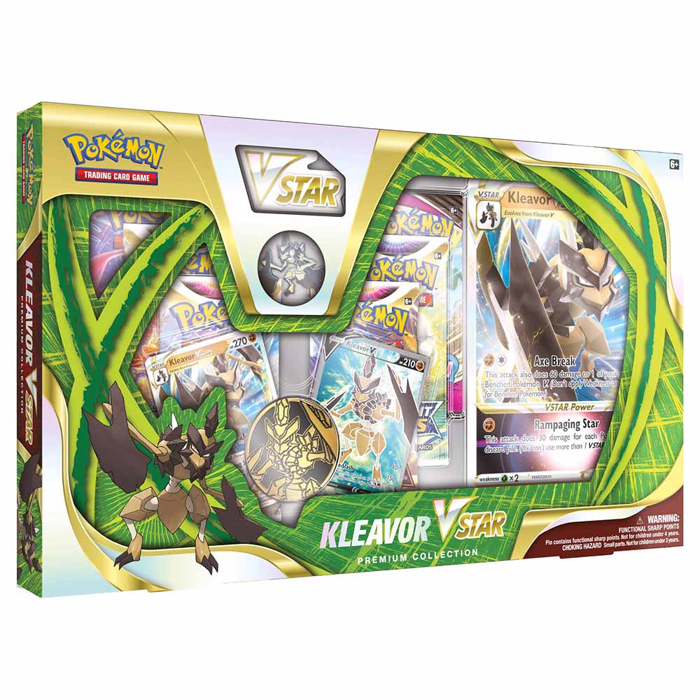 Pokemon TCG Kleavor VSTAR Premium Collection