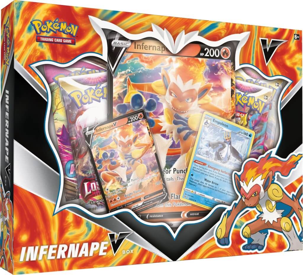 Pokemon TCG Infernape V Box