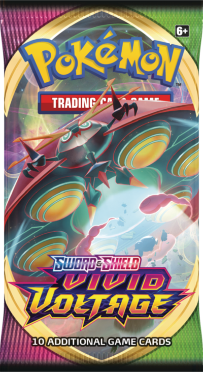 Pokemon TCG Sword & Shield Vivid Voltage Single Booster Pack