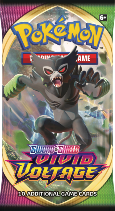 Pokemon TCG Sword & Shield Vivid Voltage Single Booster Pack