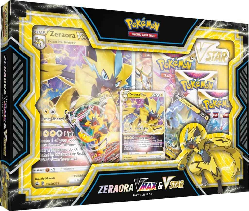 Pokemon TCG Deoxys/Zeraora VMAX & VSTAR Battle Box