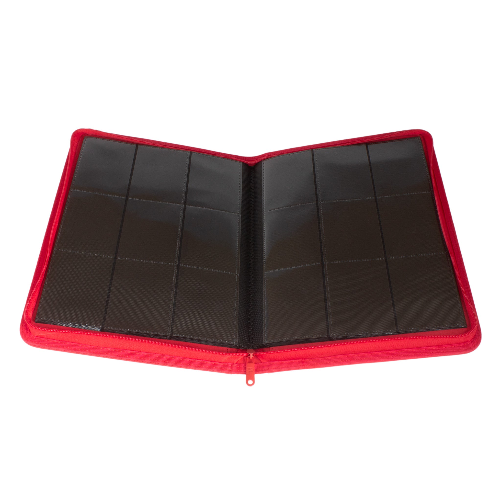 Collector's Series 9 Pocket Zip Trading Card Binder – RED