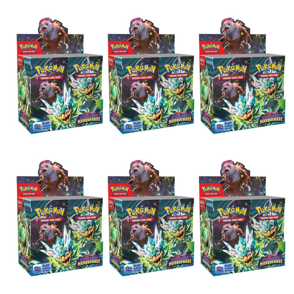 pokemon twilight masquerade half booster box Pokemon TCG Twilight Masquerade Booster Box