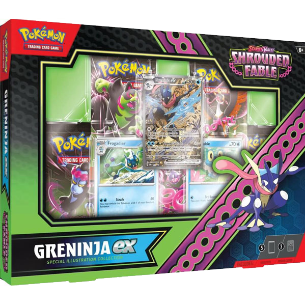 Pokemon TCG Shrouded Fable Kingdra/Greninja ex Special Collection