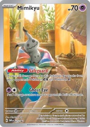 Mimikyu - SVP075 (Sealed)- Holo Black Star Promo