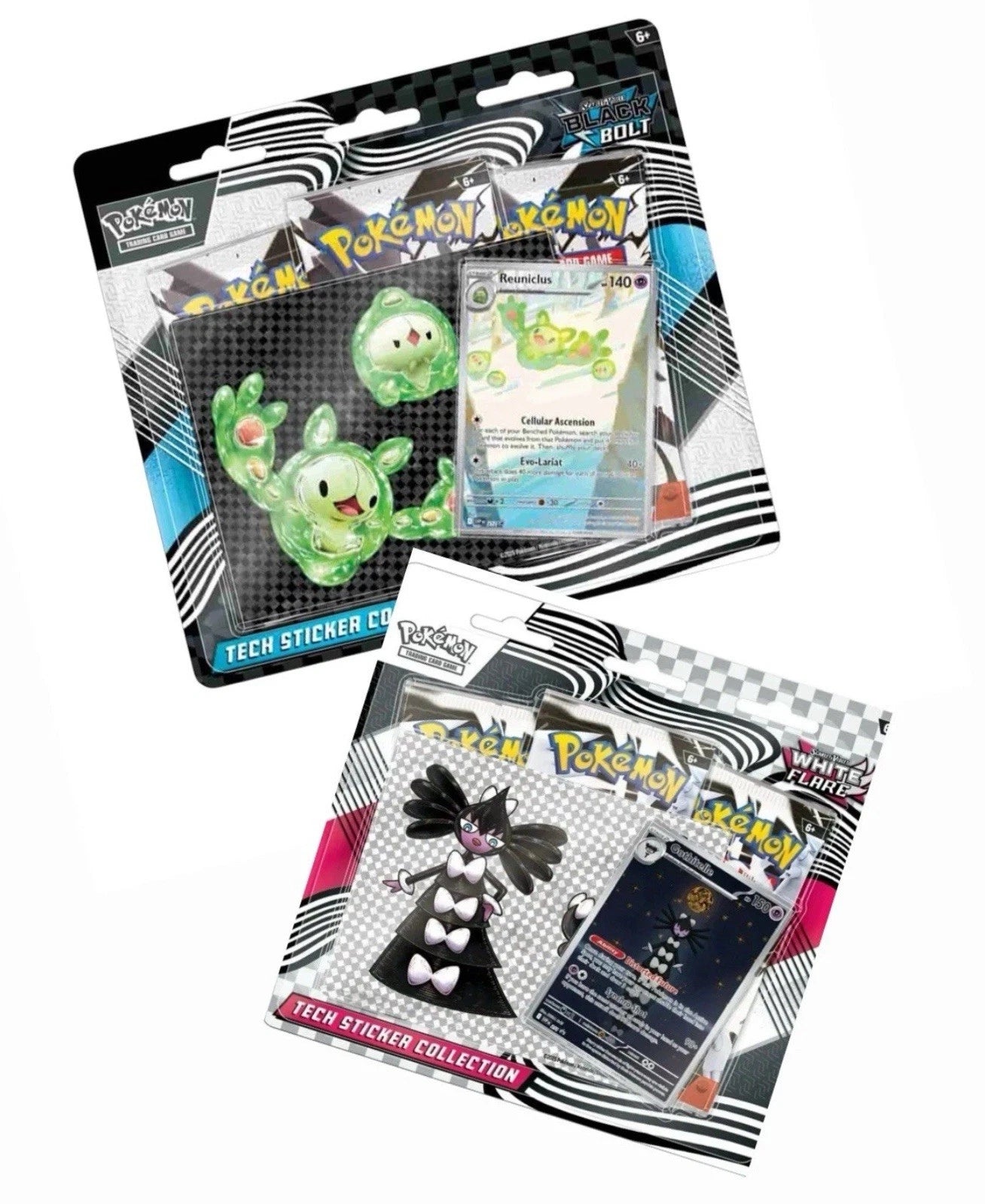B&W Tech Sticker - Random Artwork (LIVE BREAK)