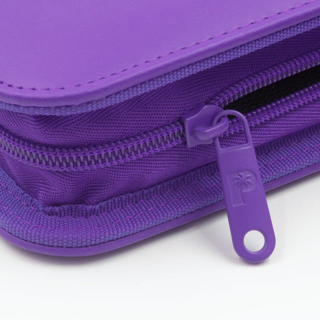STEALTH 9 Pocket Zip Trading Card Binder - PURPLE