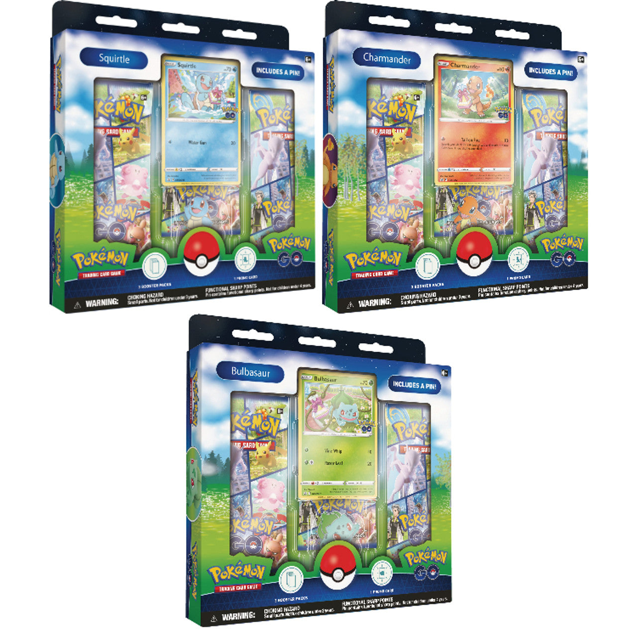 Pokemon TCG Pokémon GO Pin Collection