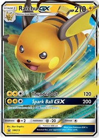 Raichu GX Jumbo Card - SM213