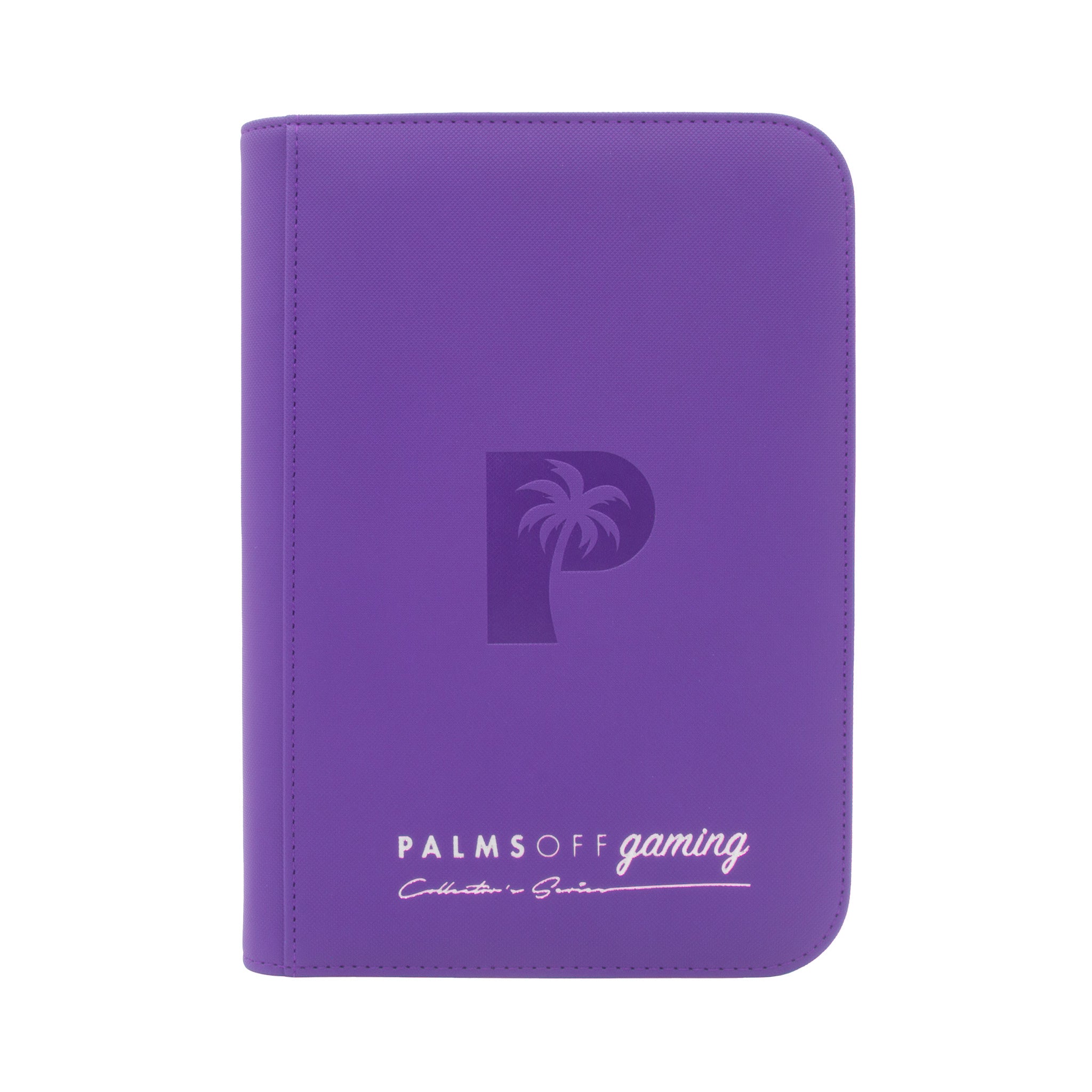 Collector's Series 4 Pocket Zip Trading Card Binder - PURPLE