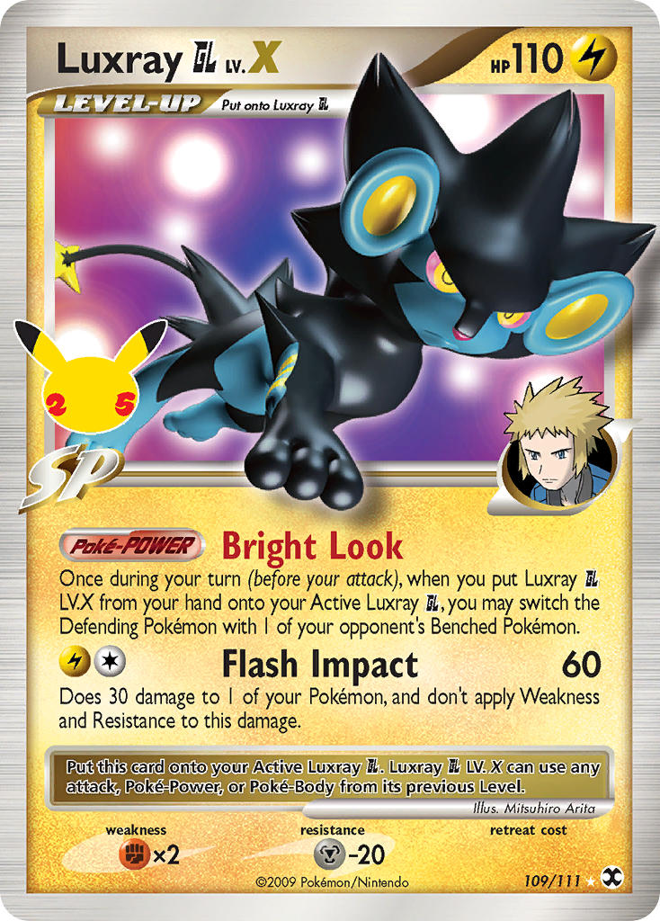 Luxray GL Lv.X - 109/25 - Celebrations