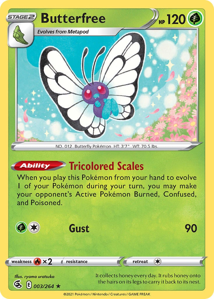 Butterfree - 003/264 - Holo Rare - Fusion Strike