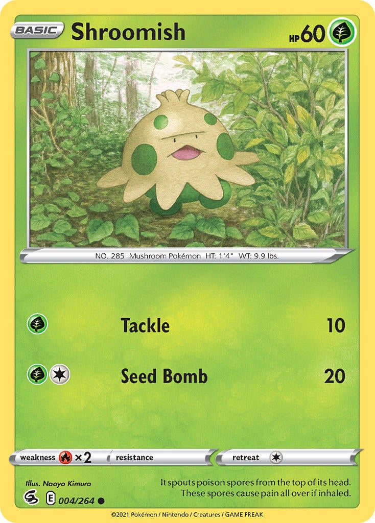 Shroomish - 004/264 - Common - Fusion Strike