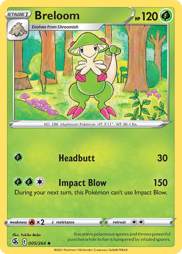 Breloom - 005/264 - Uncommon - Fusion Strike