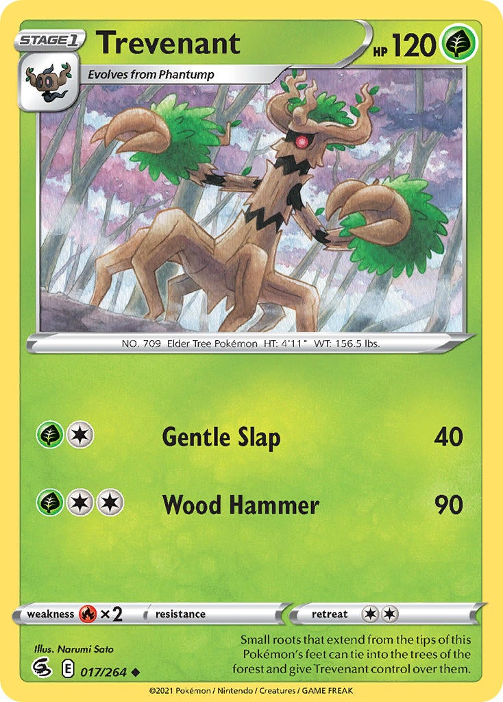 Trevenant - 017/264 - Uncommon - Fusion Strike
