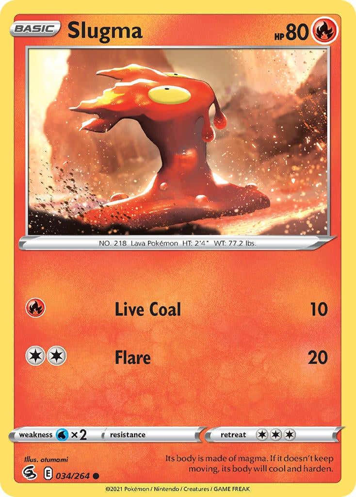Slugma - 034/264 - Common - Fusion Strike