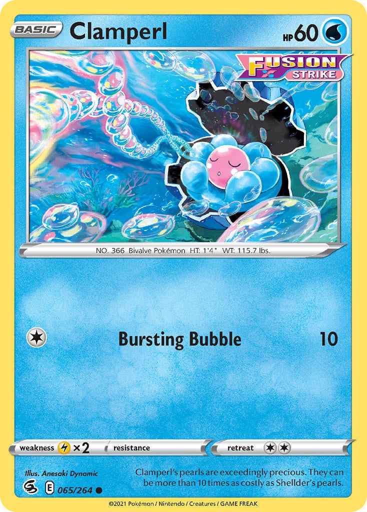 Clamperl - 065/264 - Common - Fusion Strike