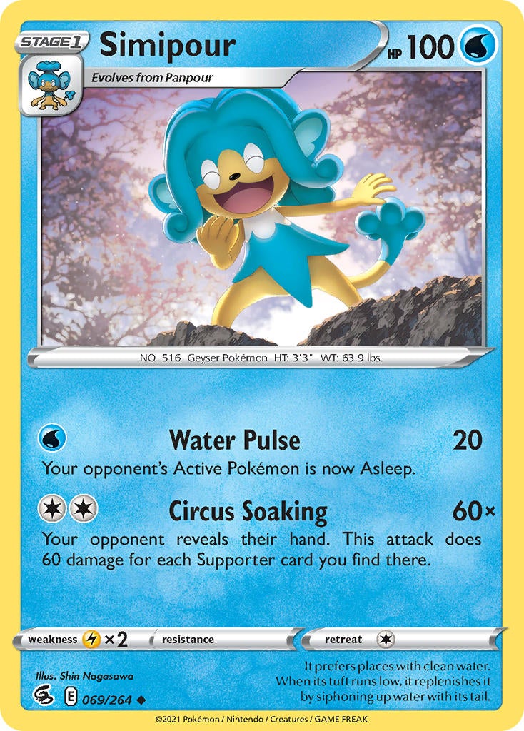 Simipour - 069/264 - Uncommon - Fusion Strike