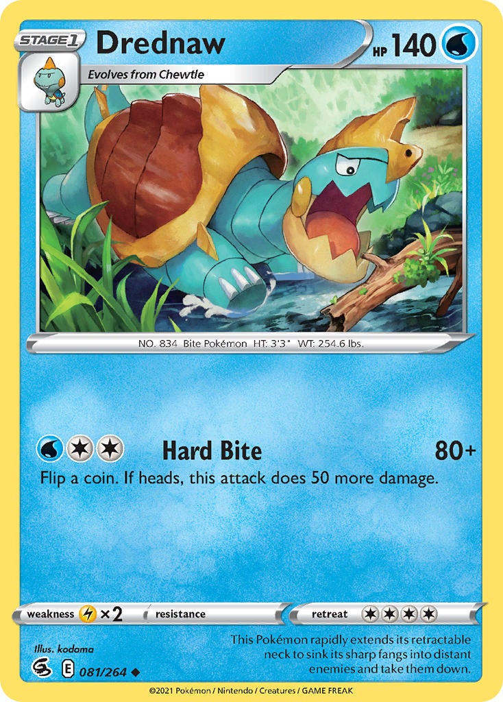 Drednaw - 081/264 - Uncommon - Fusion Strike