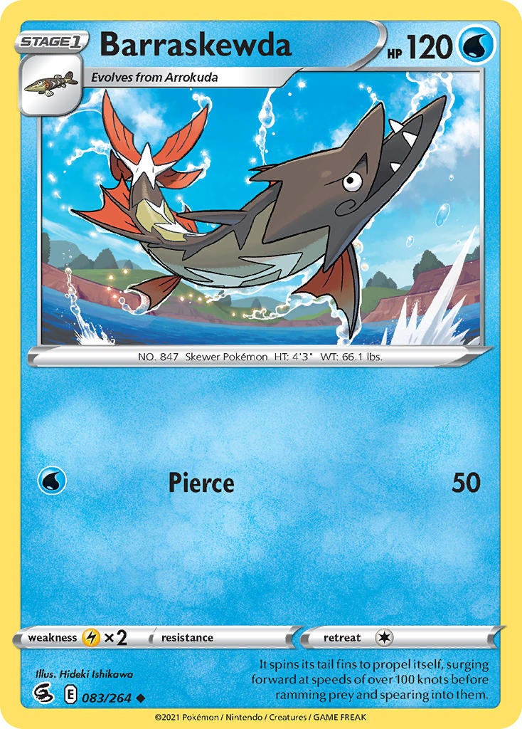 Barraskewda - 083/264 - Uncommon - Fusion Strike