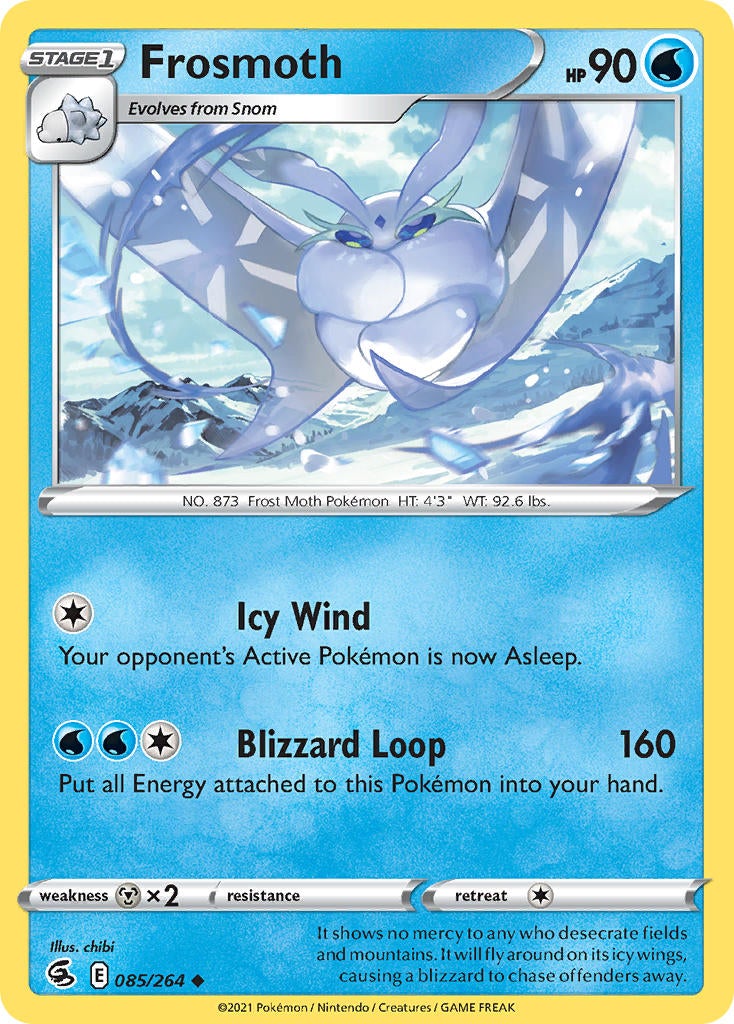 Frosmoth - 085/264 - Uncommon - Fusion Strike