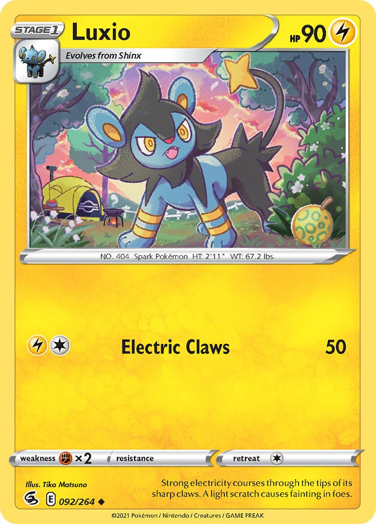 Luxio - 092/264 - Uncommon - Fusion Strike