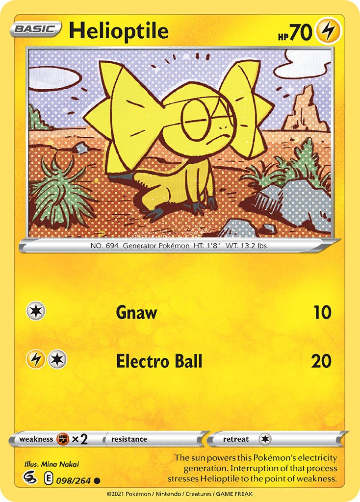 Helioptile - 098/264 - Common - Fusion Strike