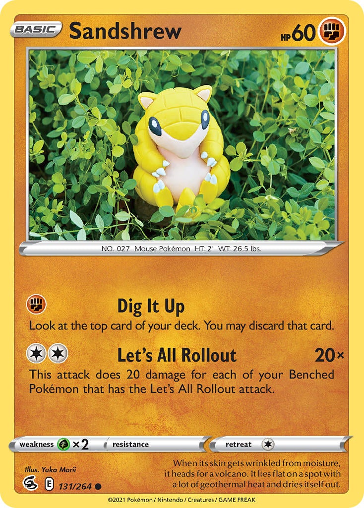 Sandshrew - 131/264 - Common - Fusion Strike