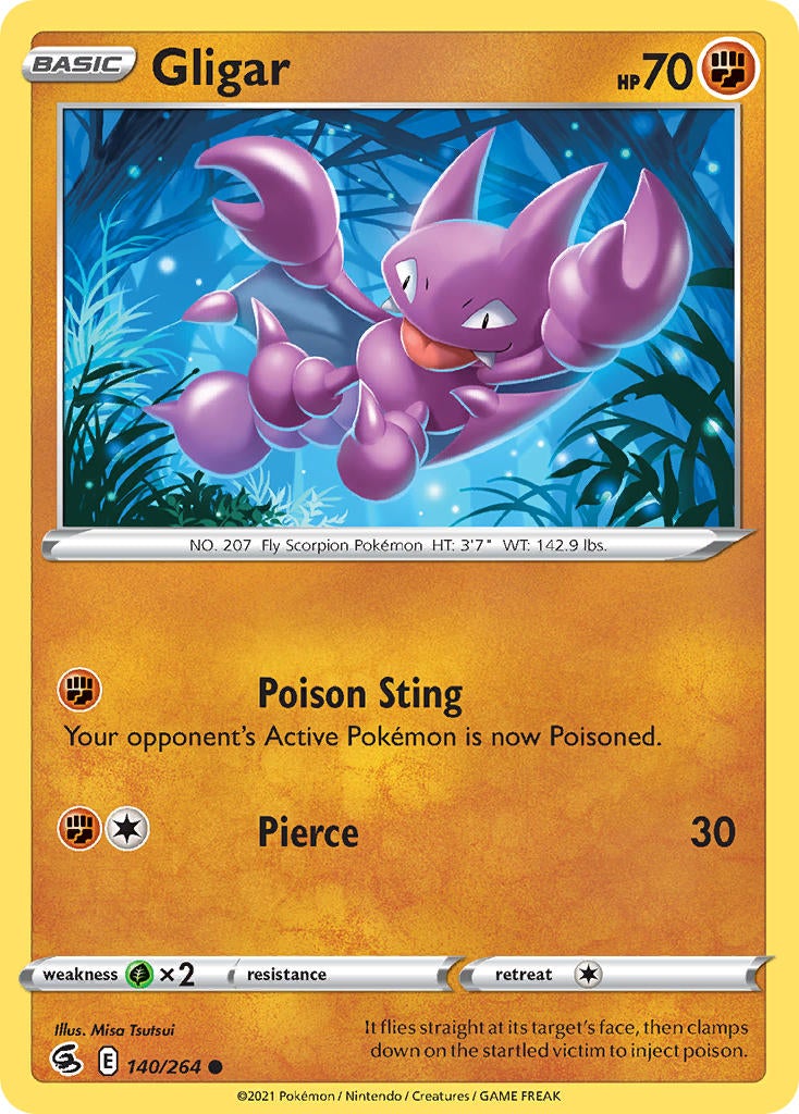 Gligar - 140/264 - Common - Fusion Strike