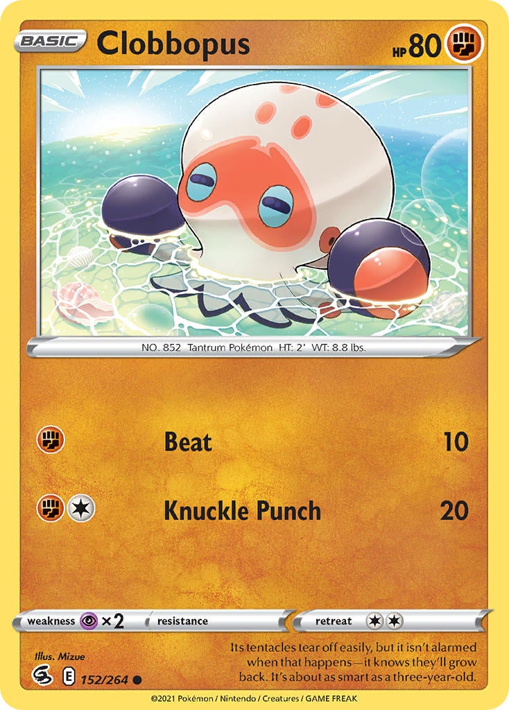 Clobbopus - 152/264 - Common - Fusion Strike
