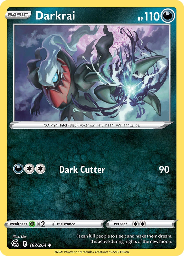 Darkrai - 167/264 - Uncommon - Fusion Strike