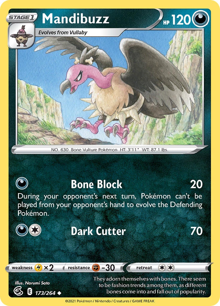 Mandibuzz - 173/264 - Uncommon - Fusion Strike