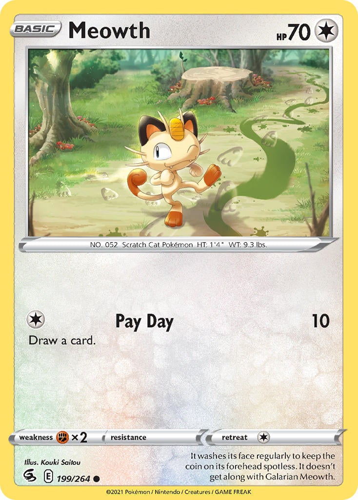 Meowth - 199/264 - Common - Fusion Strike