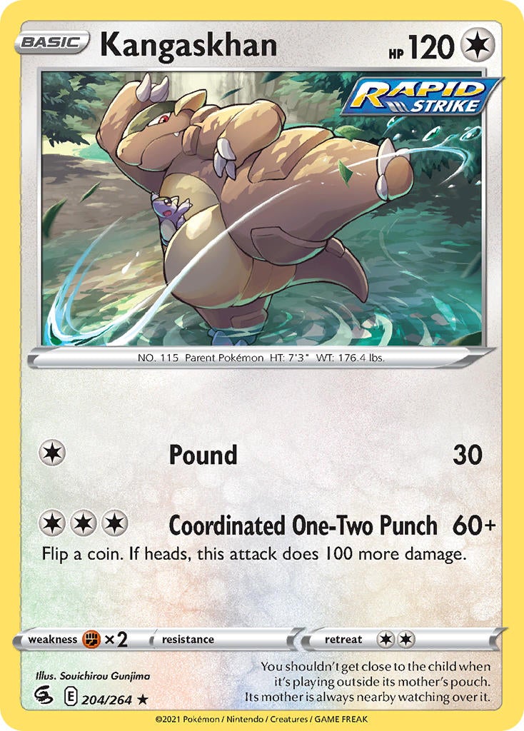Kangaskhan - 204/264 - Rare - Fusion Strike