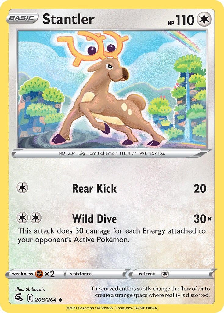 Stantler - 208/264 - Uncommon - Fusion Strike