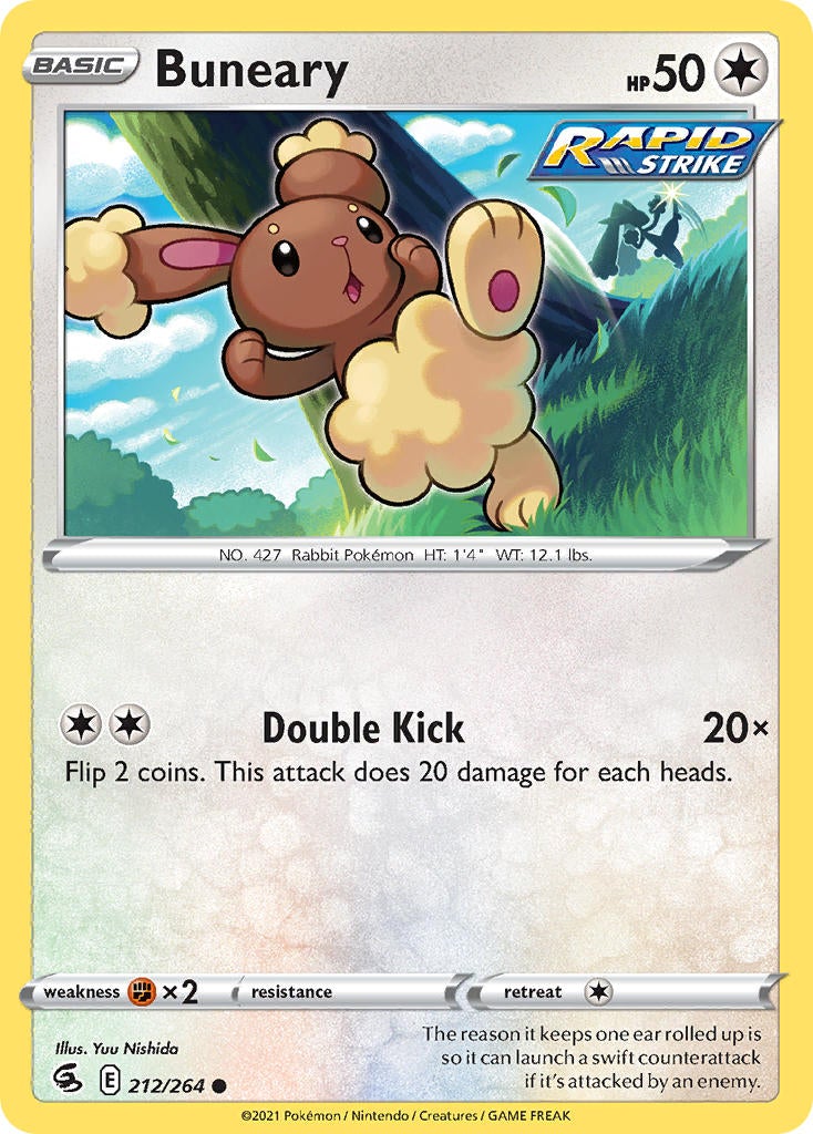 Buneary - 212/264 - Common - Fusion Strike