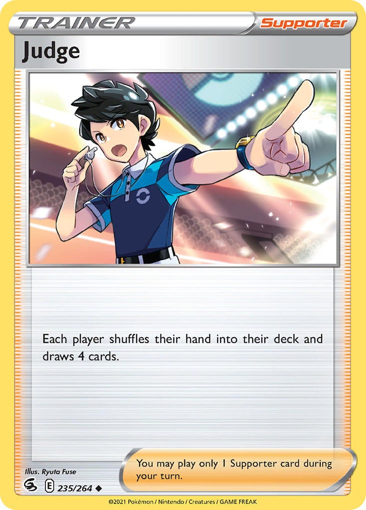 Judge - 235/264 - Uncommon - Fusion Strike