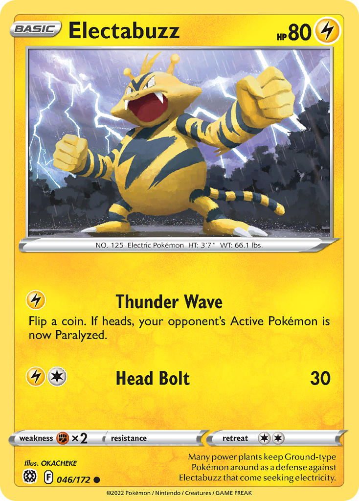 Electabuzz - 046/172 - Common - Brilliant Stars