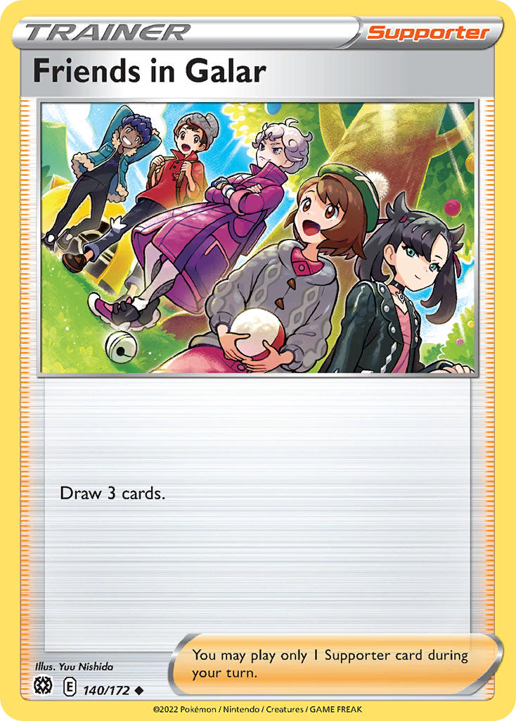 Friends of Galar - 140/172 - Uncommon - Brilliant Stars