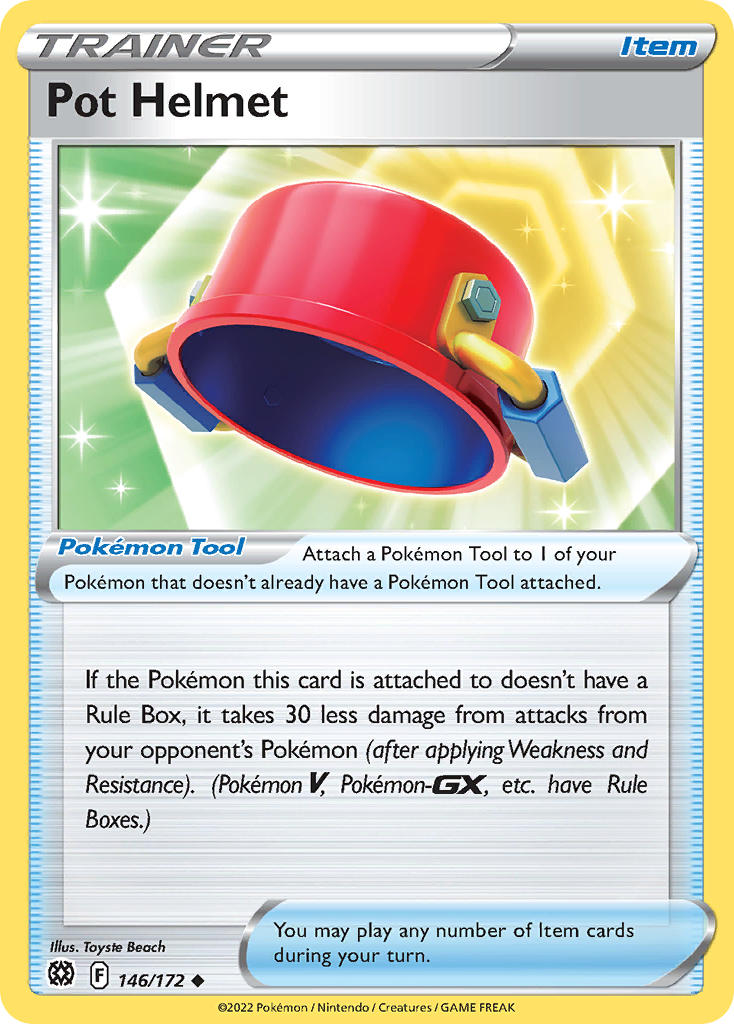 Pot Helmet - 146/172 - Uncommon - Brilliant Stars